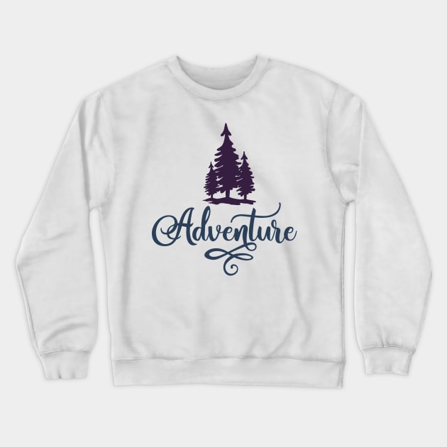 Adventure Crewneck Sweatshirt by Ombre Dreams